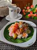 Bola-Bola Singkong Kinca Gula Merah