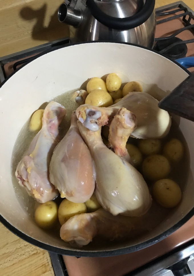 Una foto de Asado de pollo