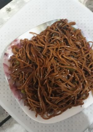 A picture of Tasty chowmein.