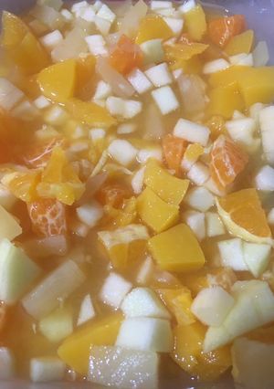 Una foto de Ensalada de frutas