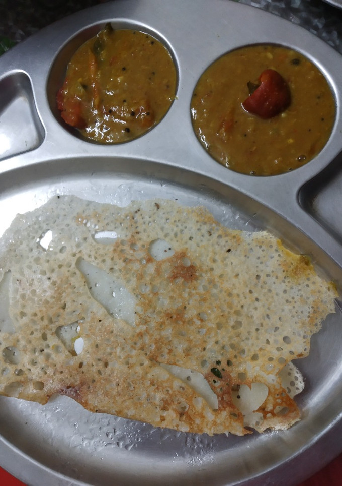 ரவா தோசை ஹோட்டல் சாம்பார் ருசி செய்முறை முக்கிய புகைப்படம்