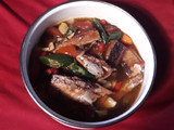 Tumis pindang tongkol