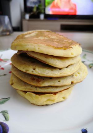 Une photo de Pancake banane
