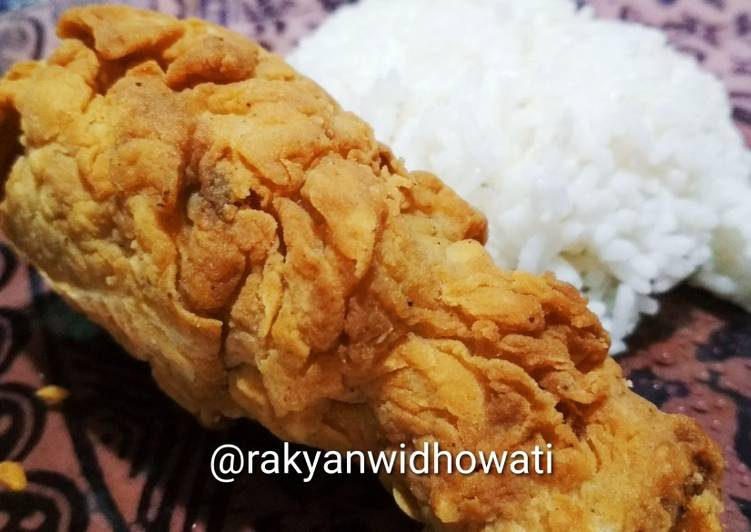 Langkah Mudah untuk Menyiapkan Ayam Goreng KFC Renyah Anti Gagal, Lezat