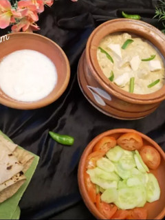 A picture of Paneer malai handi.