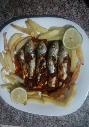 Une photo de Poissons à la sauce tomate