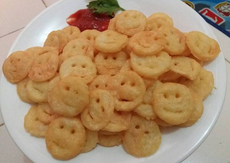 Smiley potatoes