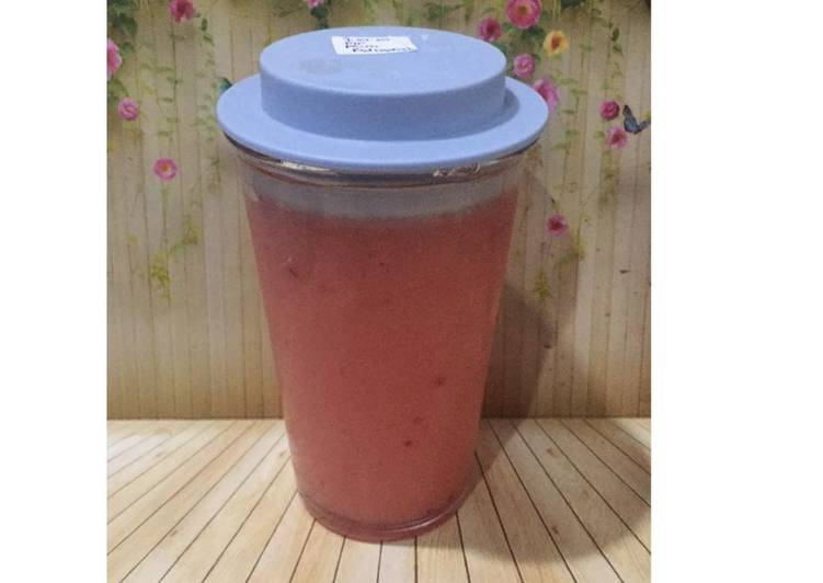Resep Diet Juice Guava Red Radish Plum Pear, Bisa Manjain Lidah