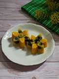 Puding labu parang cincau hitam