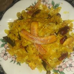A picture of Poha chivda.
