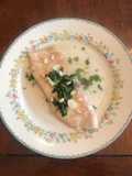 Filetes de pescado con piñones