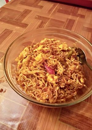 Foto resep Sambal mie telur