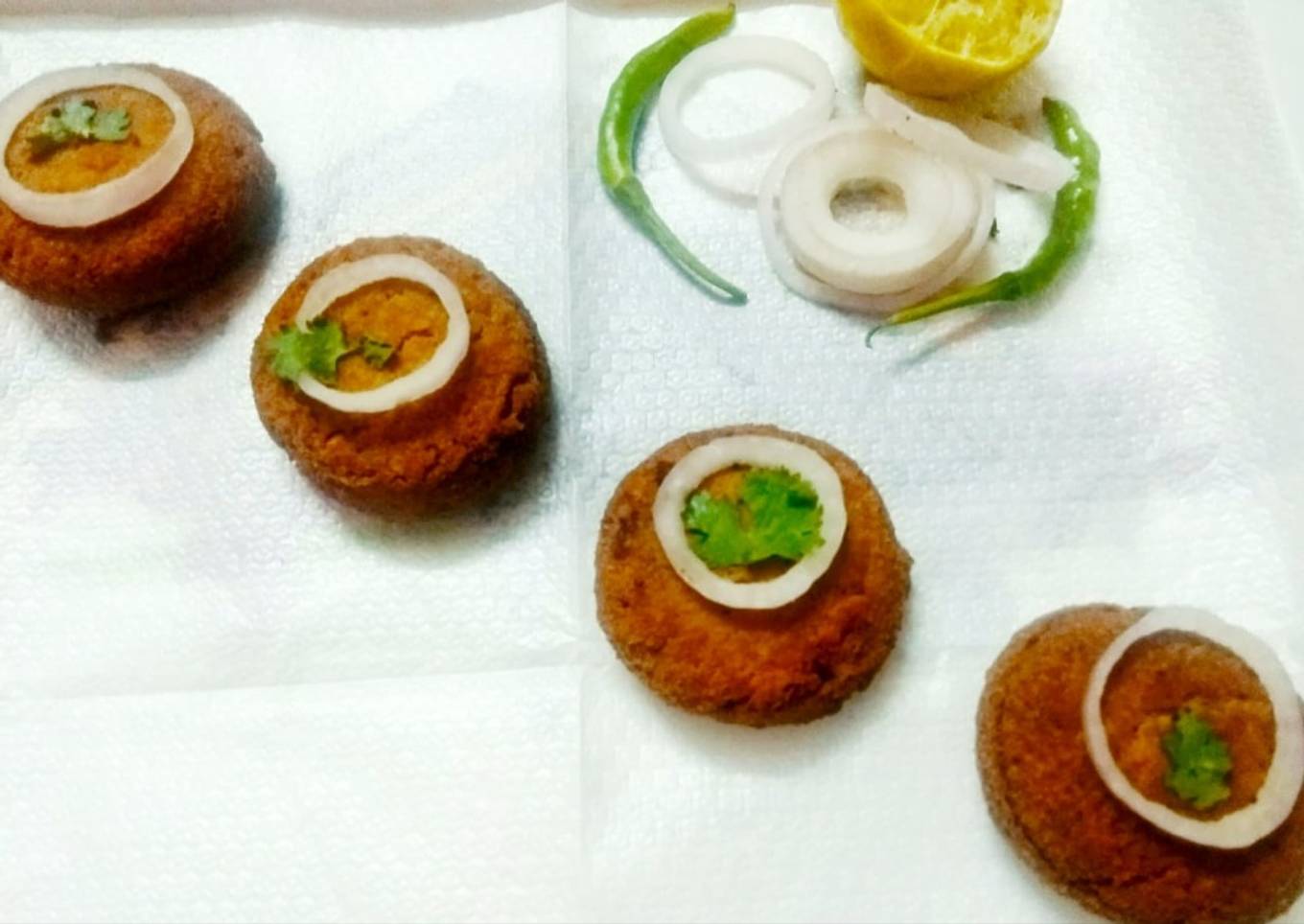 Mutton Shami kebabs