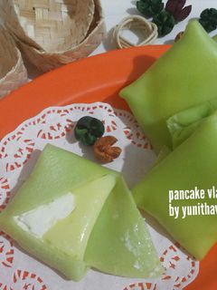 Foto resep Pancake Vla Durian