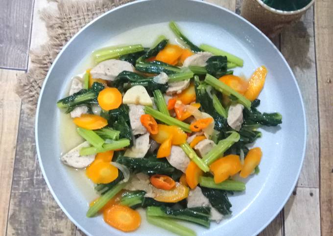 Resep Tumis Sawi Hijau Oleh Vay Kitchen Cookpad