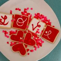Cookies decoradas San Valentín