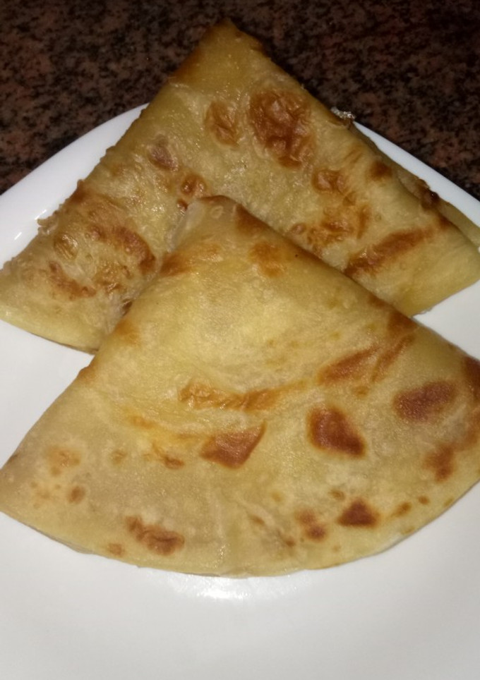 A picture of Soft layered chapati #4weekchallange.