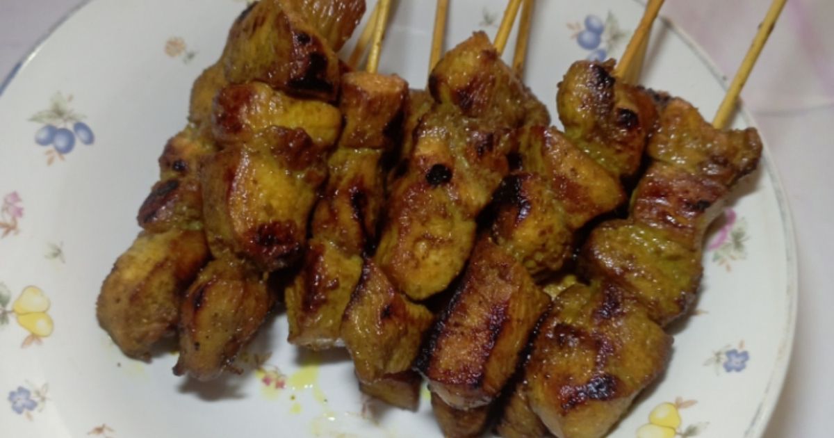Sate ayam manis bumbu rempah