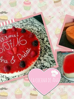 Una foto de Tarta de queso sin horno sencillísima y deliciosa!