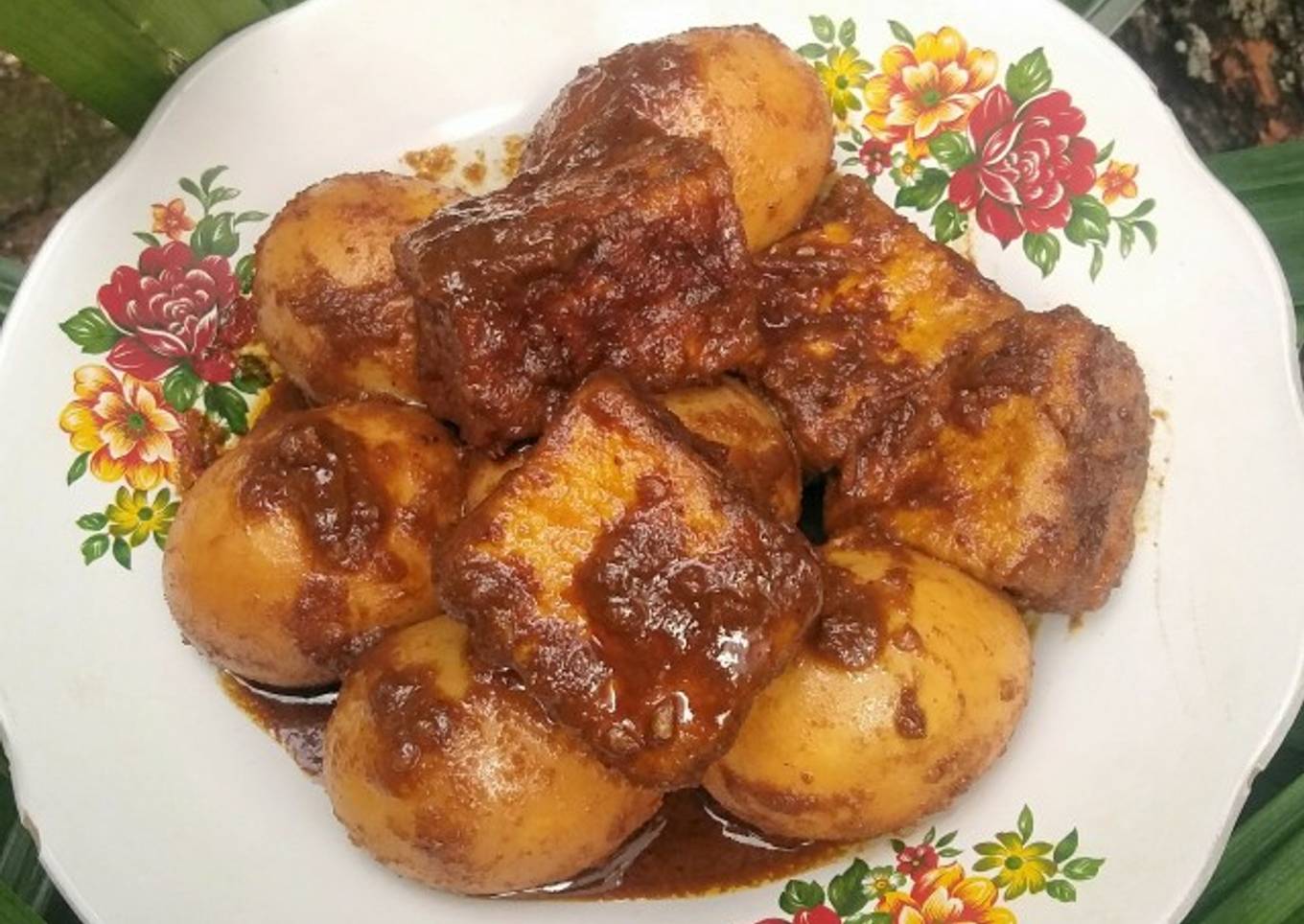 Telor tahu kecap