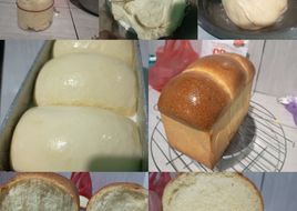 Shokupan sourdough bread