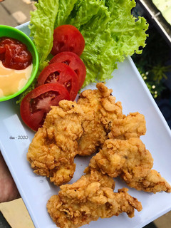 Foto resep Dada ayam goreng tepung