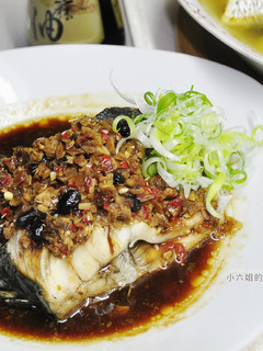 豆豉蒸鱸魚 的食譜成品照片