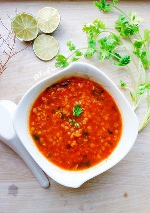 Foto resep Arabic Lentil Soup (Maraq /Marak Adas)