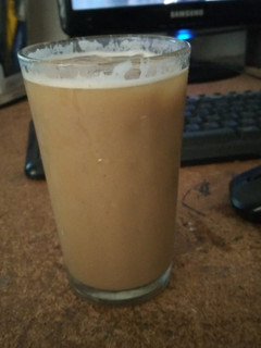 Una foto de Café helado con leche