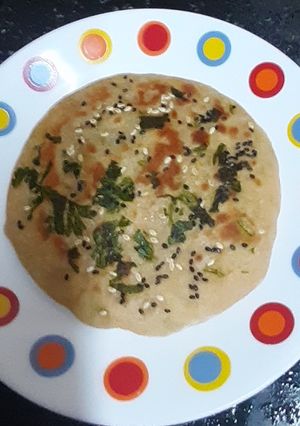 A picture of Dhaba Style Stuffed Amritsari Kulcha (yeast free).