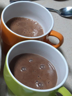 Una foto de Chocolate a la taza en Thermomix