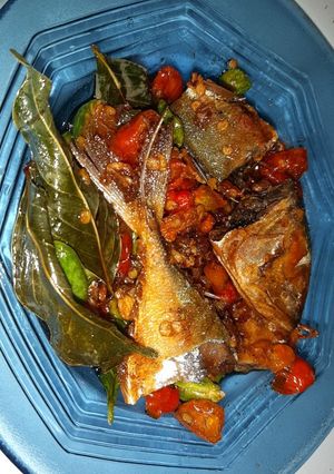 Foto resep Ikan asin peda tumis cabai rawit