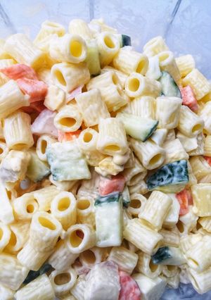 A picture of Pasta salad🥗.