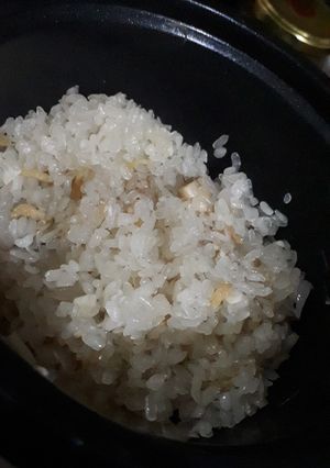Foto resep Nasi Liwet shirataki. Simple. Rice cooker