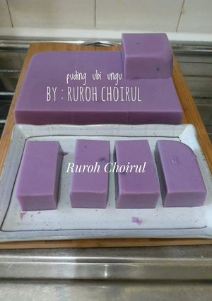 Foto resep Puding ubi ungu
