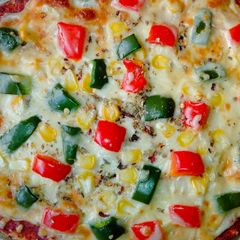 A picture of Cauliflower Pizza - Make Pizza Without Flour - Best Gluten Free Pizza.
