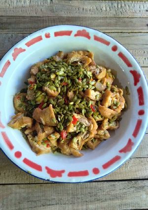 Foto resep Oseng Tahu Petai Cina