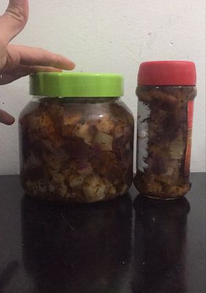 Una foto de Escabeche de berenjena