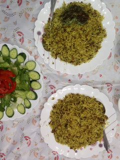 عکسی از دستور عدس پلو