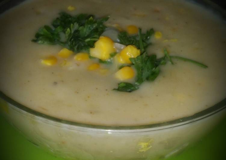 شوربة الذرة