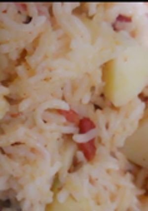 A picture of Rice pulav.