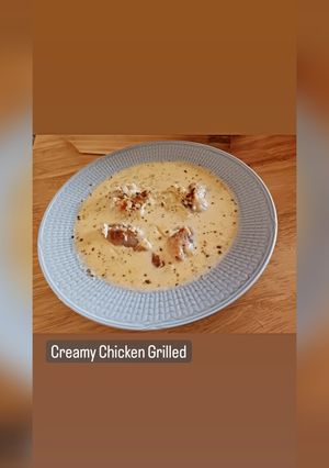 Foto resep Creamy Chicken Grilled