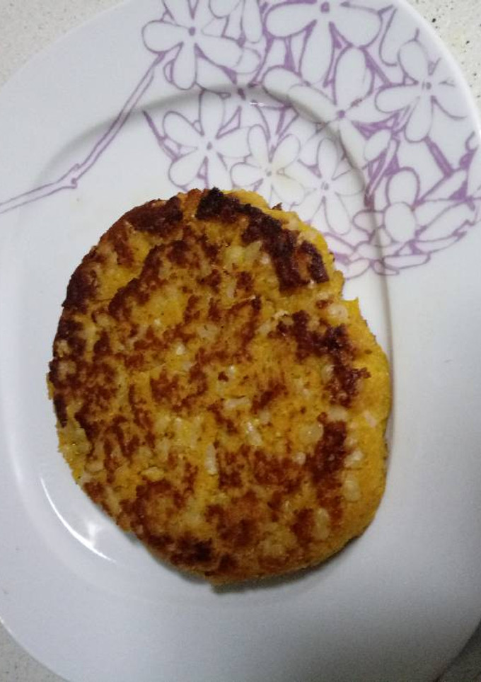 Una foto de Hamburguesa de arroz