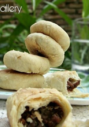 Foto resep Pia kacang ijo renyah berlapis