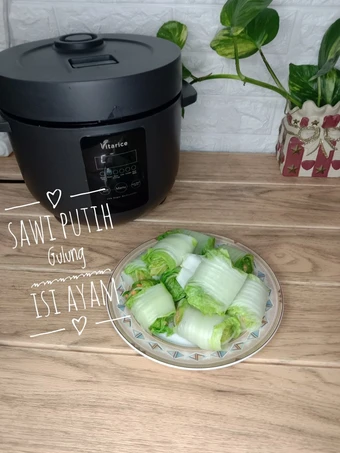 Langkah Gampang Membuat Resep Sawi putih gulung isi ayam yang  Bikin Ketagihan Anti Ribet, Bikin Ngiler