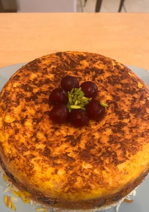 عکسی از دستور ته چین آلبالو