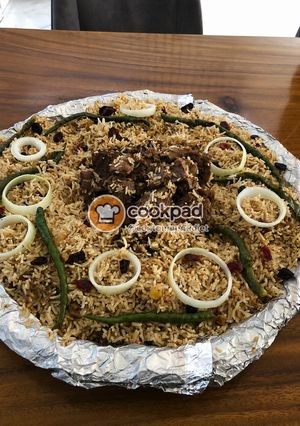 Foto resep Nasi Kebuli Daging Kambing Basmati