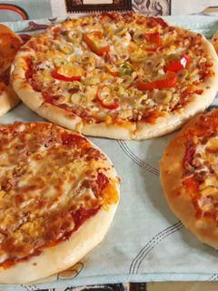 صورة لوصفة بيتزا 🍕بالتونه 🐟