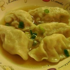 A picture of Pork Dumplings ☆ Steamed & Fried Gyoza.