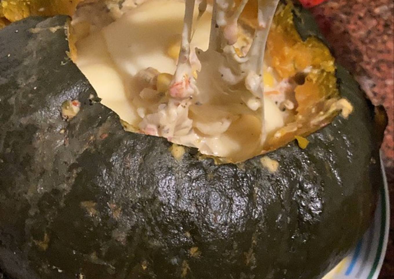 Calabaza rellena en la Essen 🥰